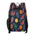 thumbnail image 3 of PVC Transparent Backpacks Clear Backpack for Travel and Outings Cartoon Variety Of Fruits, 3 of 7
