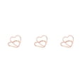 thumbnail image 4 of Clips para Comedor Kearding 10 Uds Corazón de Metal Doble Capa Soportes para Tarjetas, 4 of 6