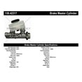 thumbnail image 4 of Centric Parts 130.42317 Premium Brake Master Cylinder for Nissan Pathfinder 1996-2001, Infiniti QX4 2001, 4 of 4