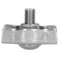 thumbnail image 2 of Stainless Steel Cable Clamp, Caliper Hardware Easy Adjust  Wire Rope Clips  For Bare Antenna For Ship For Heavy Rigging 50Pcs M2,20Pcs M6,5Pcs M10, 2 of 8