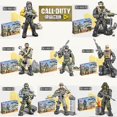 thumbnail image 5 of Xj960/822 call of military duty bloques de construcción 1:35 swat soliders figuras ejército armas juegos modelo muñecas ladrillos juguete para niño, 5 of 5