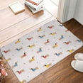 thumbnail image 6 of Bingfone Dachshund Dog Puppy Door Mat 16"x24" Front Entrance Non-Slip Low Profile Washable for Entryway, 6 of 7