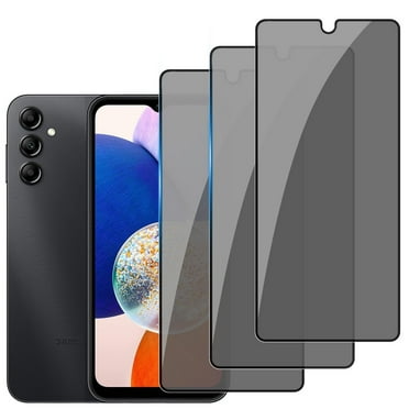 Zonyee Privacy Screen Protector Tempered Glass for Samsung Galaxy A14 - Scratch Resistant Protective Film - Easy Installation Edge to Edge Protection - Bubble Free