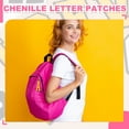 thumbnail image 5 of 4" Chenille Letter Patches,Yellow Chenille Initial A-Z Patches (Letter S), 5 of 6
