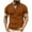 Wine, variant on WREESH Men's V-Neck Henley Shirts Casual Basic Short Sleeve T-Shirt with Button Front, Stand Collar for Versatility Blue