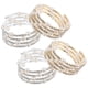 thumbnail image 3 of GOOHOCHY 4 piezas pulseras de brazaletes joyas de muñeca muñe, 3 of 7