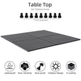 thumbnail image 3 of 8-Person Patio Dining Table for Outdoor Garden Poolside Lawn, 3 of 6