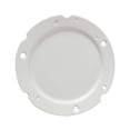 thumbnail image 4 of Plato de cerámica para cena, accesorios para fotos, organizador de cosméticos, contenedor multiusos para alimentos. Blanco, 4 of 9