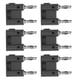 thumbnail image 3 of 10Pcs 2 Way Banana Plug Brass PE Double Banana Socket for Electronic Instruments AutomobilesBlack, 3 of 5