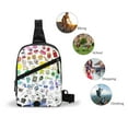thumbnail image 6 of Battle For Dream Island Bfdi Sling Crossbody Backpack Shoulder Bag Chest Bag Daypack Sling Bags, 6 of 8