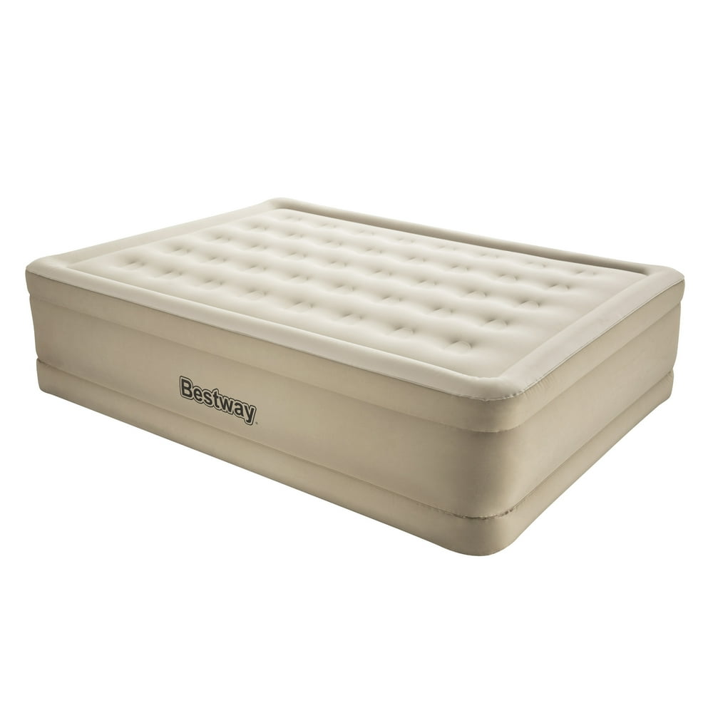 Bestway Fortech Airbed with Builtin Ac Pump, 20 inch Queen Walmart