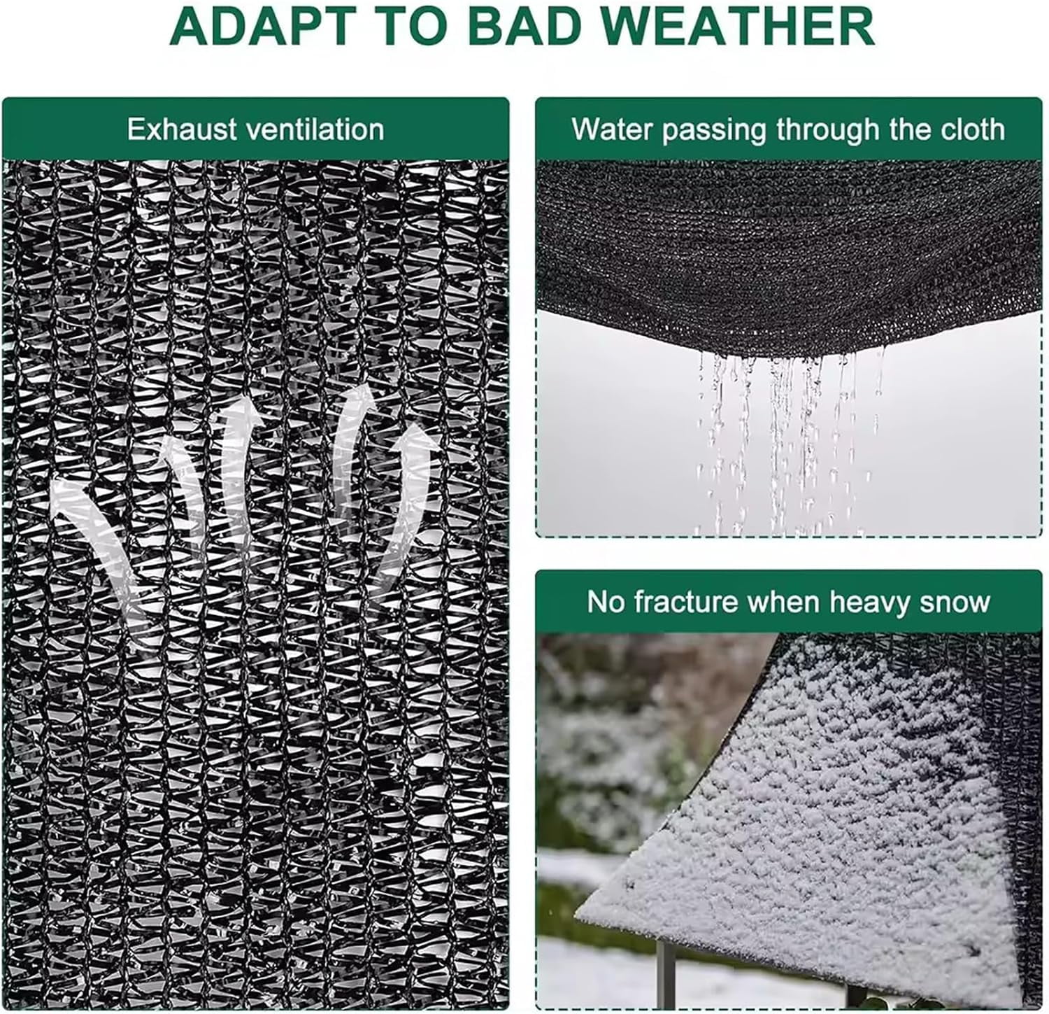 Shade Cloth for Garden - Mesh Tarp with Grommets, Sunblock Net for Patio, Shade Sails for Plants Greenhouse Outdoor Pergola for Chicken Coop Shade Netting Cover,3x4M