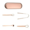 thumbnail image 3 of Juego de raspadores de lengua BuyWeekMX acero inoxidable, 3 of 9