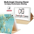 thumbnail image 2 of DuraSafe Cases For iPad 5 / 6 & Air 1 / 2 - 9.7" A1893 A1954 A1822 A1823 A1566 A1567 A1474 A1475 A1476 Printed Folio Silicone Smart Cover with Honeycomb Cooling Feature - Blossom, 2 of 8