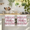 thumbnail image 4 of Pink Mother's Day Kitchen Towels Set of 3, Watercolor Flowers Modern Polka Dot Striped Absorbent Dish Towels for Kitchen, Microfiber Hand Towel, Quick Drying Tea Towel for Cleaning Dishcloths, 4 of 7