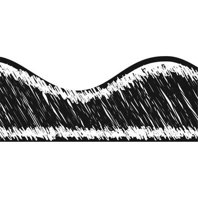 Ashley, ASH10212, Magnetic Decortative Borders, 1 Pack, Black