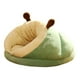 thumbnail image 4 of Cama para gatos Cama para perros Cama nido para dormir Linda cueva cálida Cueva de peluche para gatos verde, 4 of 8