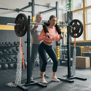 BENTISM Safety Squat Bar Fitness Squat Bar Attachment 700LB Weight Lifting