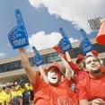 thumbnail image 2 of Foam Hand Foam Fingers, Giant Foam Finger Gladiators Foam Finger, Number 1 Sports Foam Fan Finger For Sports Fans Inspiring Sports WR, 2 of 5