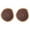 Brown 2PCS, variant on Round Wood Cutting Board Chopping Board With Juice Multipurpose Serving Board For Charcuterie Pizza Meat Bread & Vegetables Non Slip Base