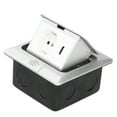 thumbnail image 4 of Floor Electrical Outlet, Embedded Floors Socket USB Interface Power Accessories  For Office For Shopping Malls Slow Pop Up, 4 of 8