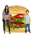 thumbnail image 3 of Cardboard People Cheeseburger Life Size Cardboard Cutout Standup, 3 of 3