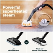 Dupray Neat 17-Piece Steam Cleaner for Floors Cars Upholstery