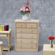thumbnail image 3 of Mueble para casa de muñecas en miniatura, baúl de madera con forma de tallboy, escala 1:12, 3 of 3