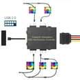 thumbnail image 6 of Fan LED Controller Computer Atmosphere Light Synchronization Controller, 6 of 10