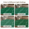 thumbnail image 7 of ODIKA 6'x9' Washable Area Rug Stadium Lines Goal Durable Interactive Football Soccer Field Playful Expressive for Dining Room, Under Table, Office Décor, Non-Slip Chair-Friendly, 7 of 7
