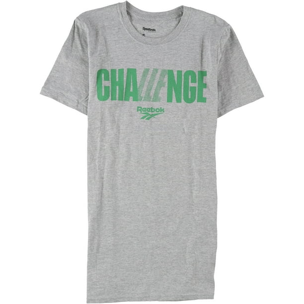 Reebok Womens Challenge Graphic T-Shirt gray L