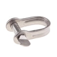 thumbnail image 1 of koolsoo 304 Stainless Steel Slotted Pin Shackle for Marine/Sailing/Boat/Ship 5mm, 1 of 7
