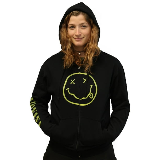 nirvana smiley sweater