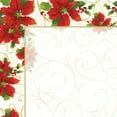 thumbnail image 2 of 80 Poinsettia Swirl Letterhead Sheets - 8 1/2in. X 11in. (alhx74), 2 of 3