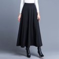 thumbnail image 5 of Women's Casual Dress Fashion Swing Skirt High Waist Business A Line Ladies Large Flowy Comfortable Elegant Summer Wear Womens Casual Trendy Midi Dresses, 5 of 6