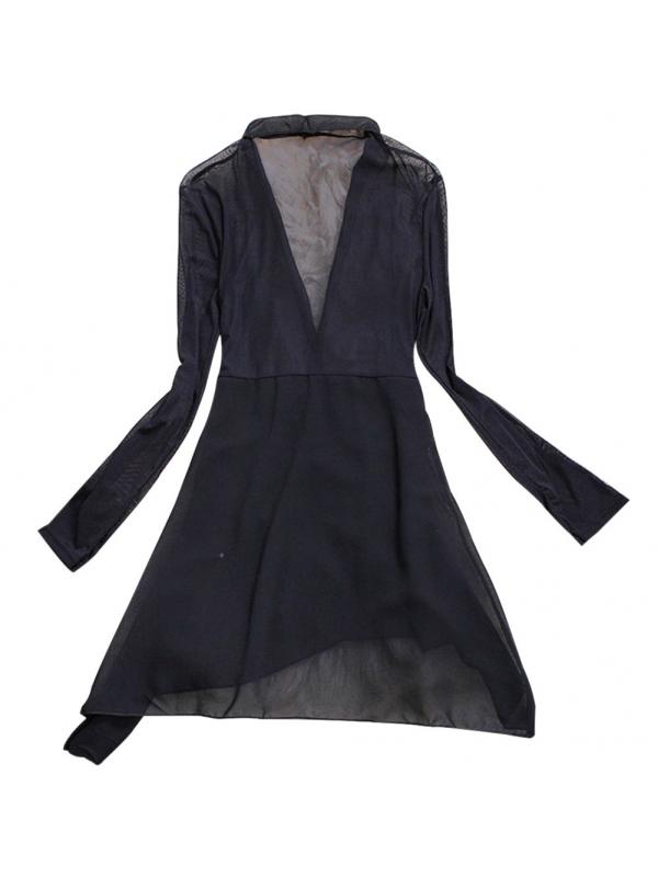 chiffon cardigan dress