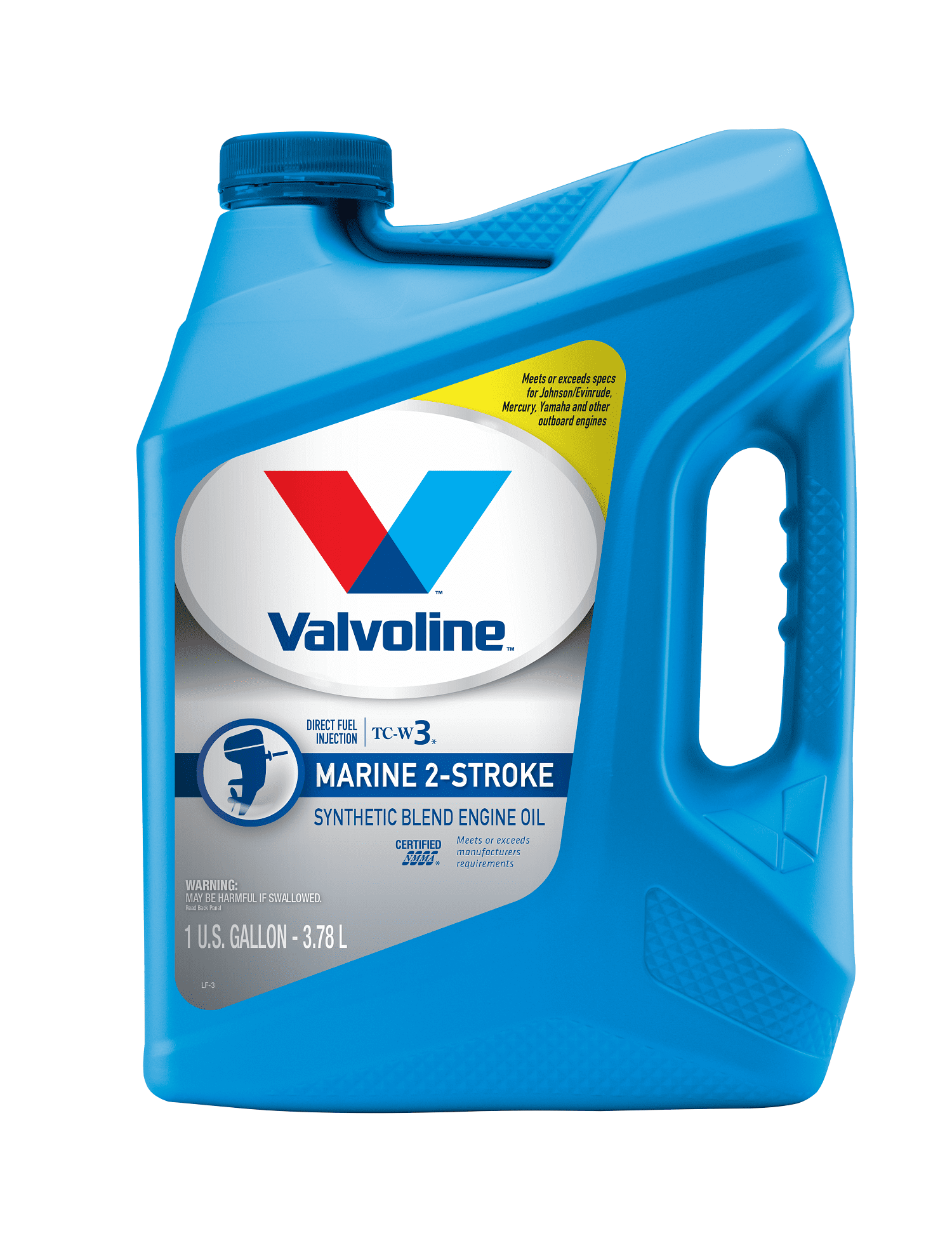 Valvoline 2Cycle Marine TCW3 Motor Oil 1 GA