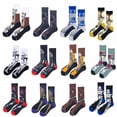 thumbnail image 2 of Calcetines creativos Harajuku de moda para hombre y mujer, calcetines Unisex de algodón, calcetines de Star Wars, calcetines de R2-D2, calcetines de Cosplay, calcetines de Caballero Jedi Wookiee, 2 of 4