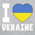 thumbnail image 3 of CafePress - I Love Ukraine Women's Baseball T Shirt - Womens Baseball Tee, 3 of 4
