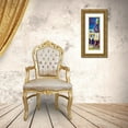 thumbnail image 3 of Vertentes, Jeanette 13x32 Gold Ornate Wood Framed with Double Matting Museum Art Print Titled - Floral Party II, 3 of 4