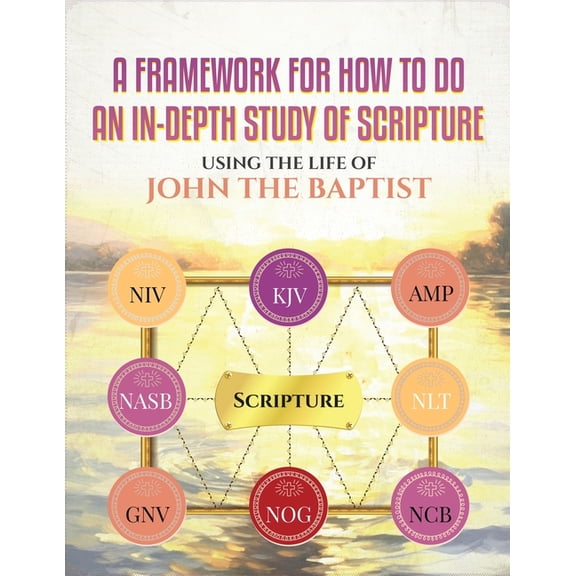 A Framework for How to Do an In-Depth Study of Scripture, Using the Life of John the Baptist, (Paperback)