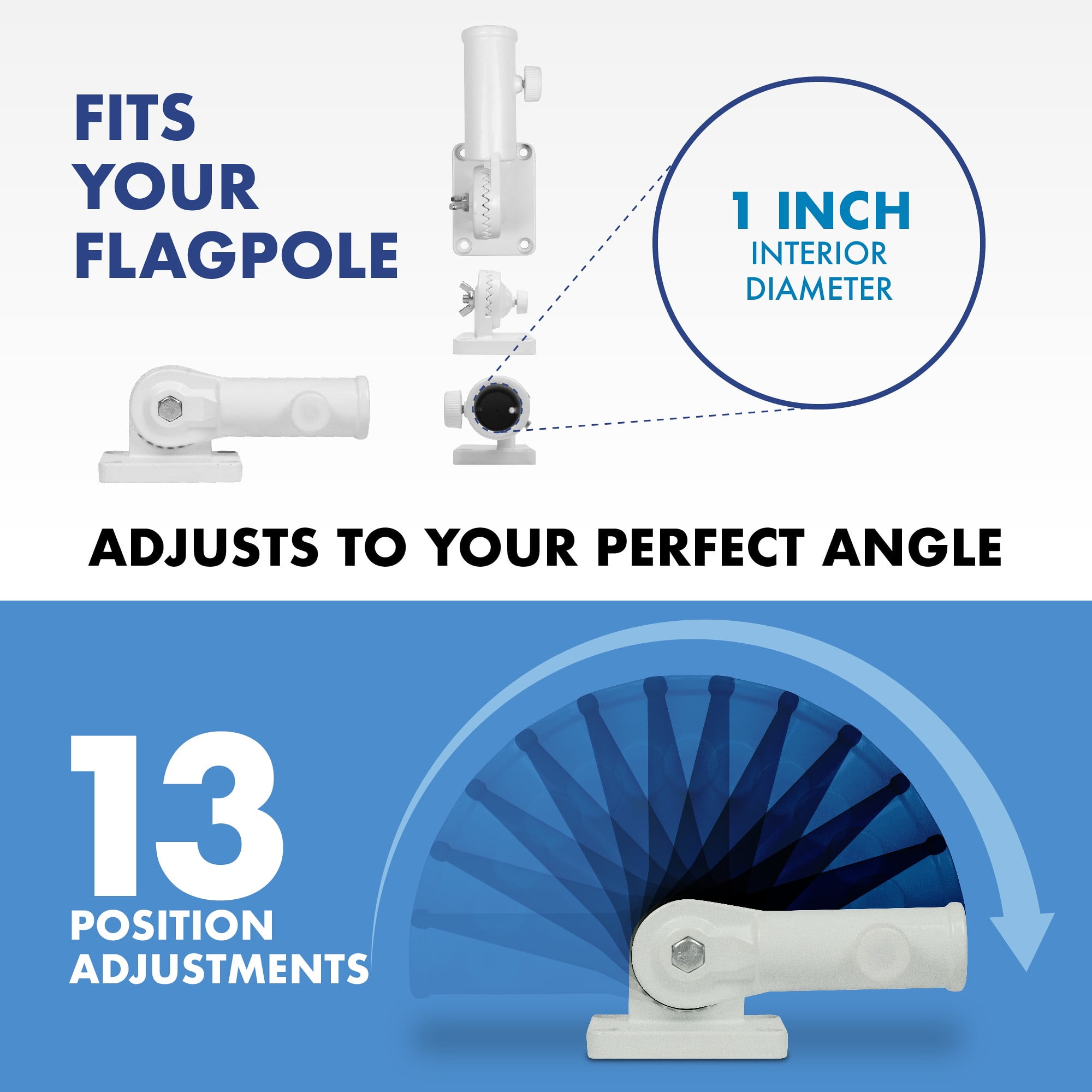 G128 Combo Pack: 5 Ft Tangle Free Aluminum Spinning Flagpole (White) & Solid Magenta Color Flag 2.5x4 Ft, LiteWeave Pro Series Printed 150D Polyester | Pole with Flag Included