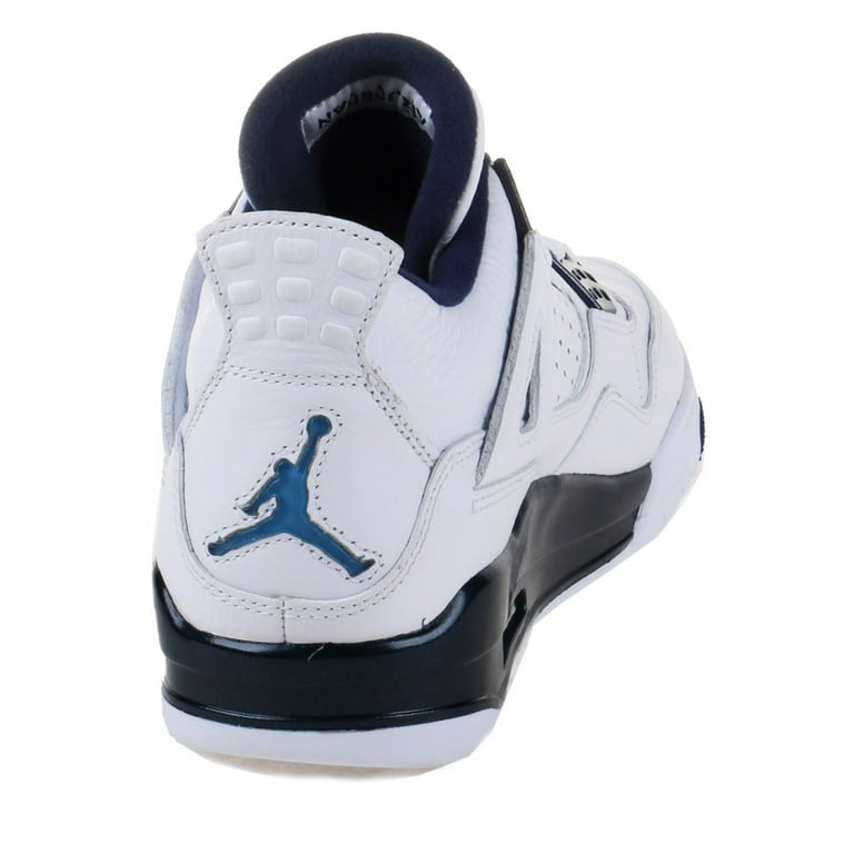 Air Jordan 4 ホワイト/ネイビー コロンビアブルー Jordan 4 Retro LS 'Columbia' - Air Jordan - 314254 107