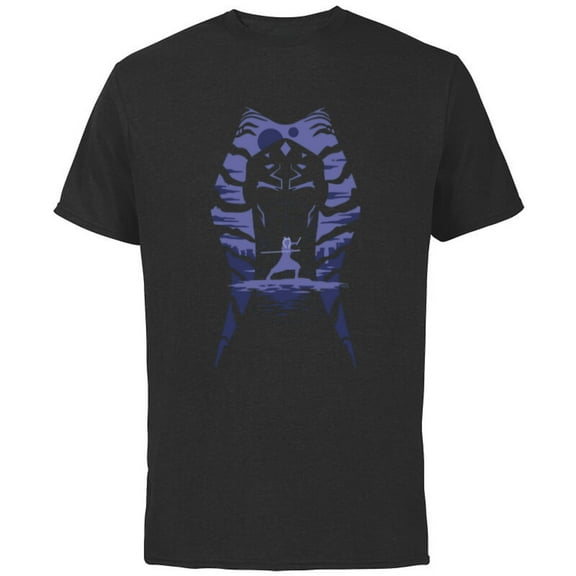 Star Wars Ahsoka Tano Alien Worlds Disney+ - Short Sleeve Cotton T-Shirt for Adults - Customized-White