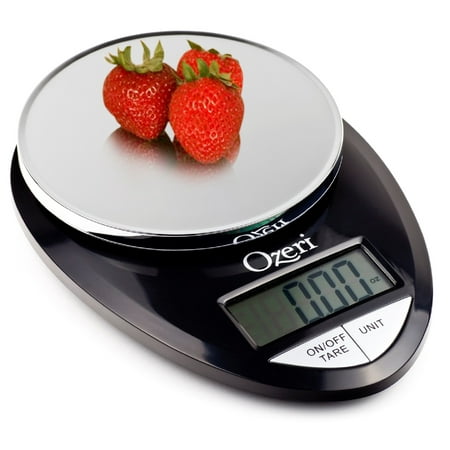 Ozeri ZK12 Pro Digital Kitchen Food Scale, 0.05 oz to 12 lbs (1 gram to 5.4 (Best Food Measuring Scale)