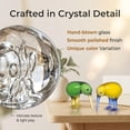 thumbnail image 4 of Unique Hand Blown Colorful Kiwi Bird Figurines for Table Decorations(2SETS), 4 of 8
