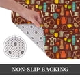thumbnail image 3 of Kdxio Retro Coffee,16" x 24", Non-Slip Front Door Mats,Outdoor Welcome Mat Washable, 3 of 9