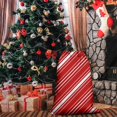 thumbnail image 4 of Christmas Sack – 28" X 20" Canvas Gift Bag with Drawstring, Full Print Polyester Santa Sack, Durable Reusable Xmas Gift Bag for Holiday, Party & Storage, 4 of 5