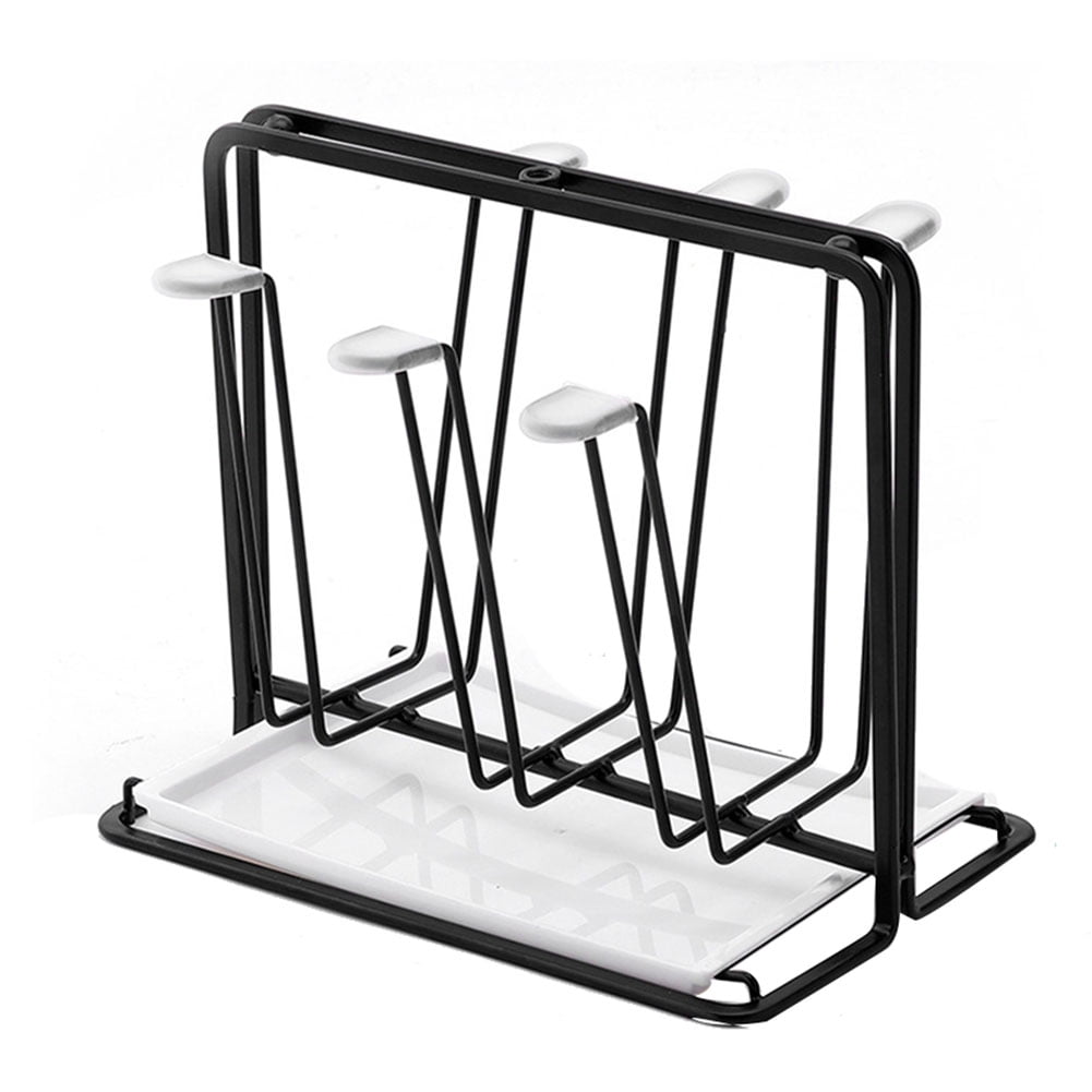 Buy Xigeapg 6 Bottle Dish Drainer Metal Bottle Holder, Drip Rack for