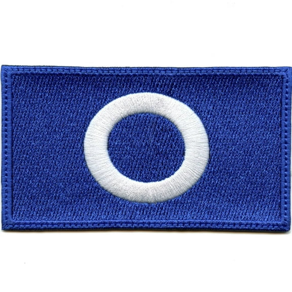 Vote O Means Yes Patch Korean Survival Game Embroidered Iron On